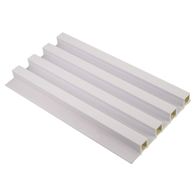 Pannello griglia in PVC con decorazione interna bianca, larghezza 168 mm, spessore 24 mm