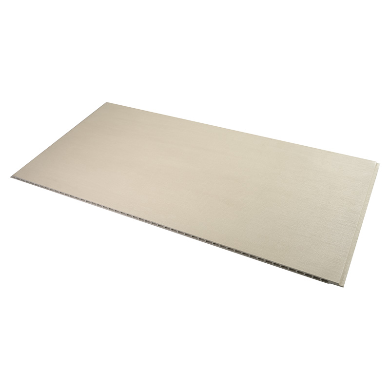 Pannello a parete integrato in PVC rigido di larghezza 600 mm, spessore 9 mm, resistente agli urti per un'installazione rapida domestica